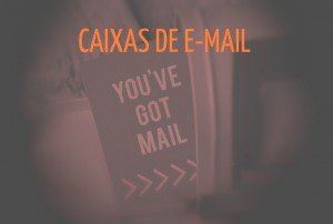 Caixas de email
