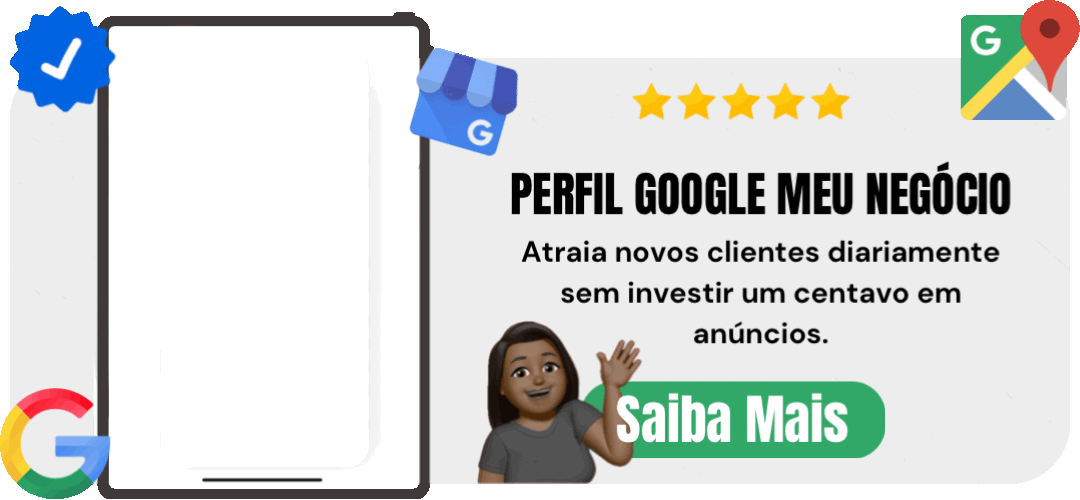 Perfil Google para Negócios Locais. Atraia novos clientes diariamente sem investir um centavo em anúncios.